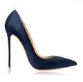 Ava - Raso Blu Navy