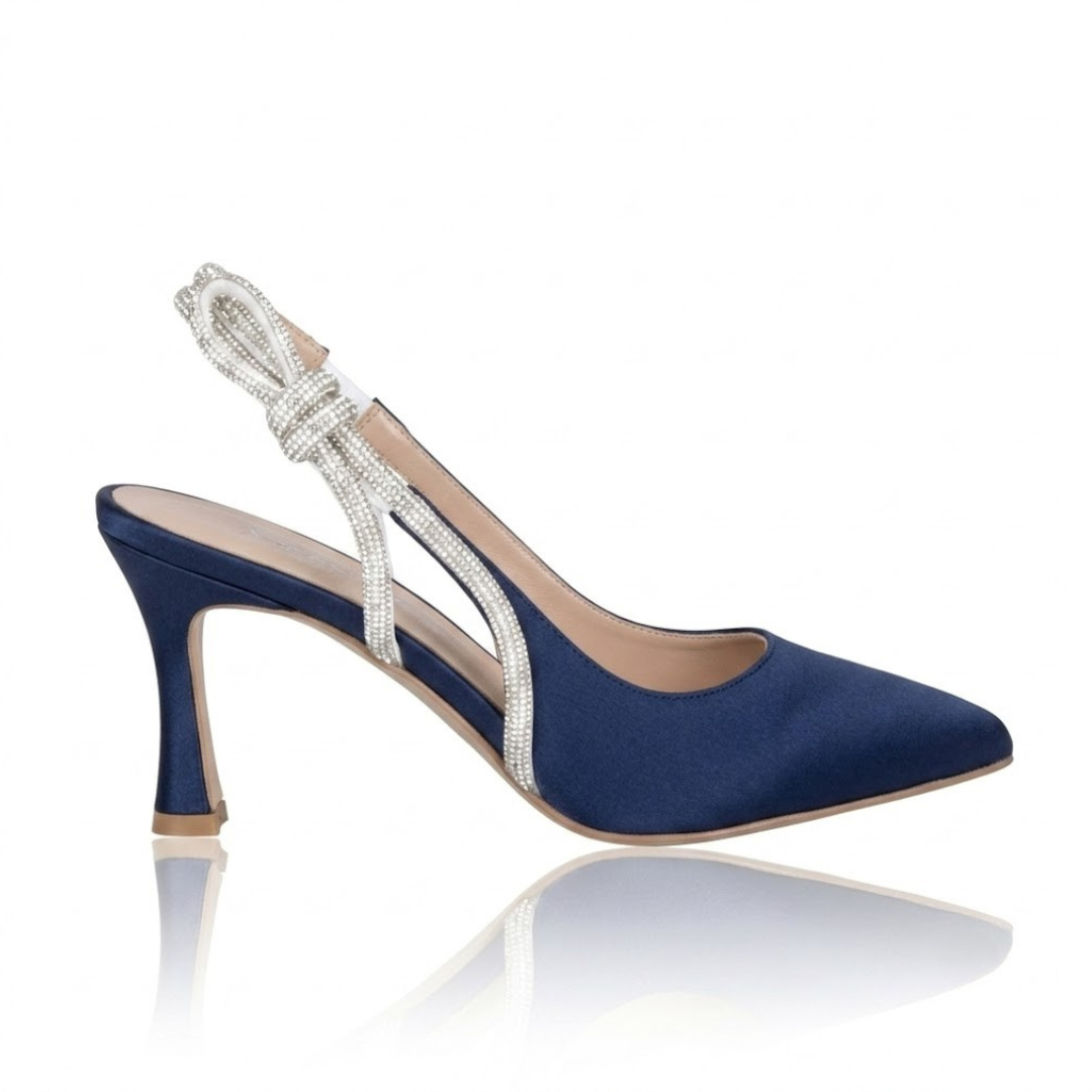 Giuliette - Raso Blu Navy