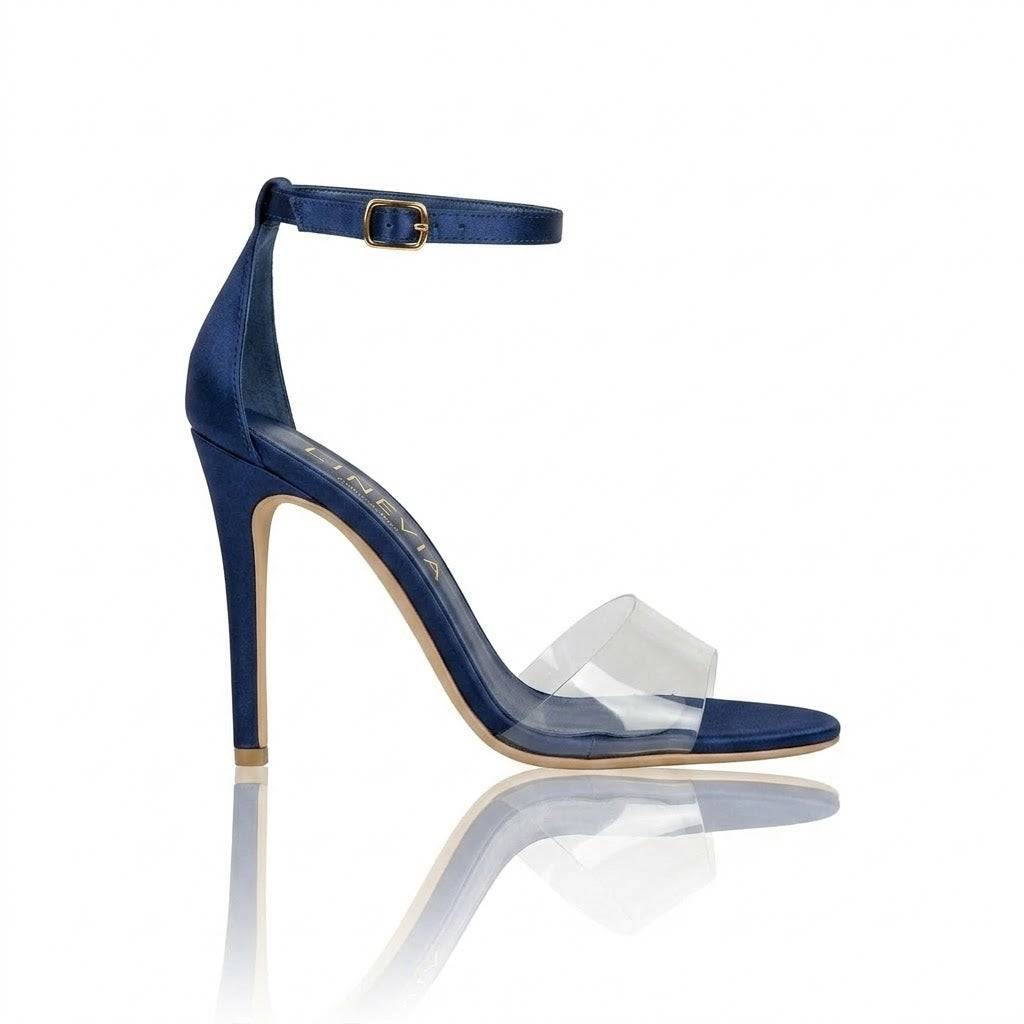 Selene - Raso Blu Navy