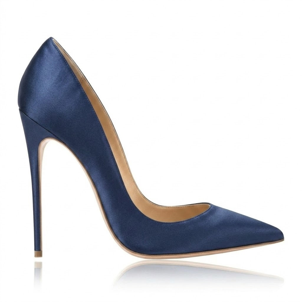 Suami - Raso Blu Navy