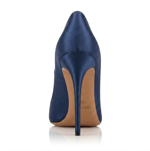 Ava - Raso Blu Navy