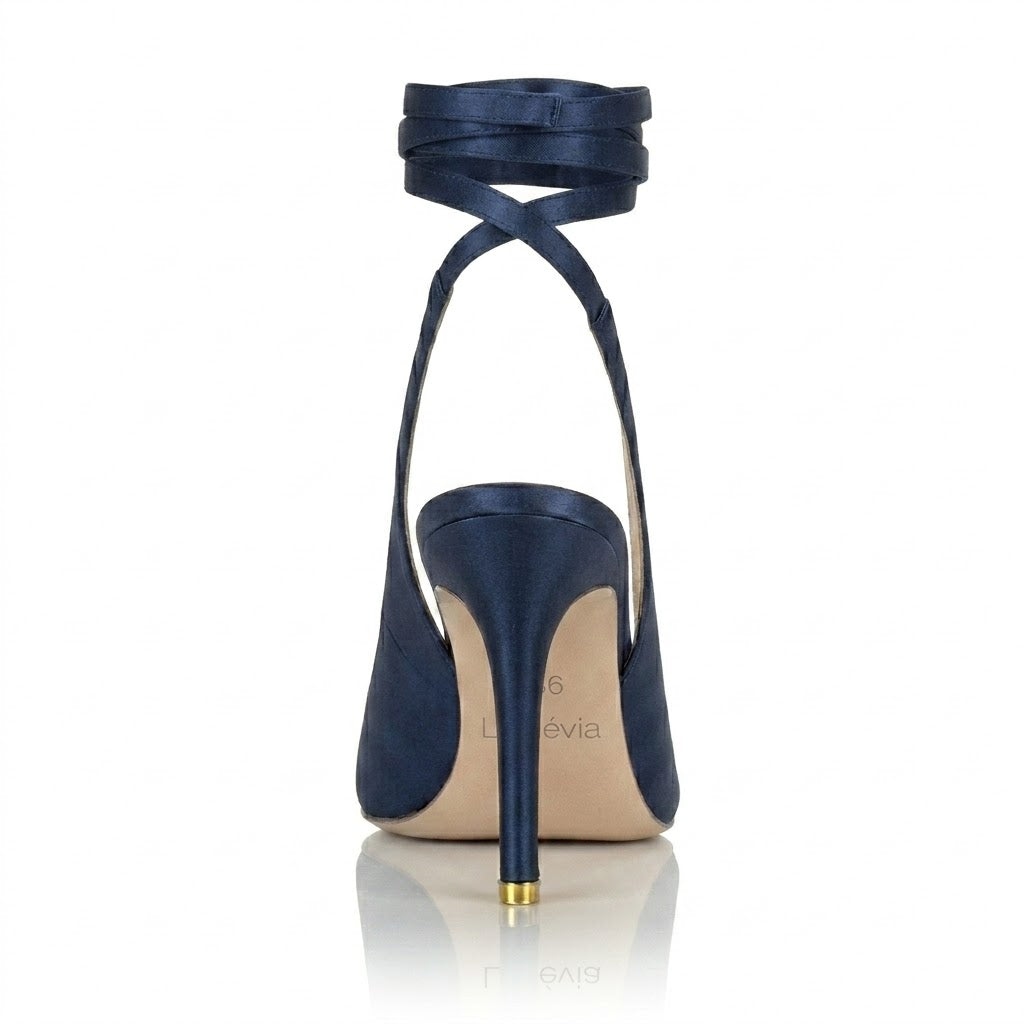 Valeria - Raso Blu Navy